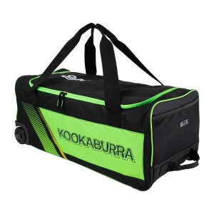 Kookaburra - 9500 Cricket Wheelie Bag (Black/Green)